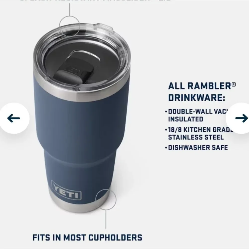 Yeti stylish tumbler